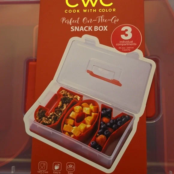 T CWC Red Snack Box - Picture 2 of 2